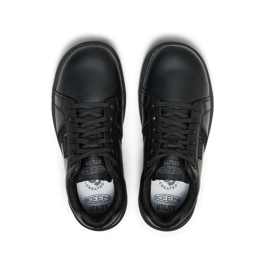Keen Outlet | Women's Kenton WTX Work Shoe (Soft Toe) Black/Black