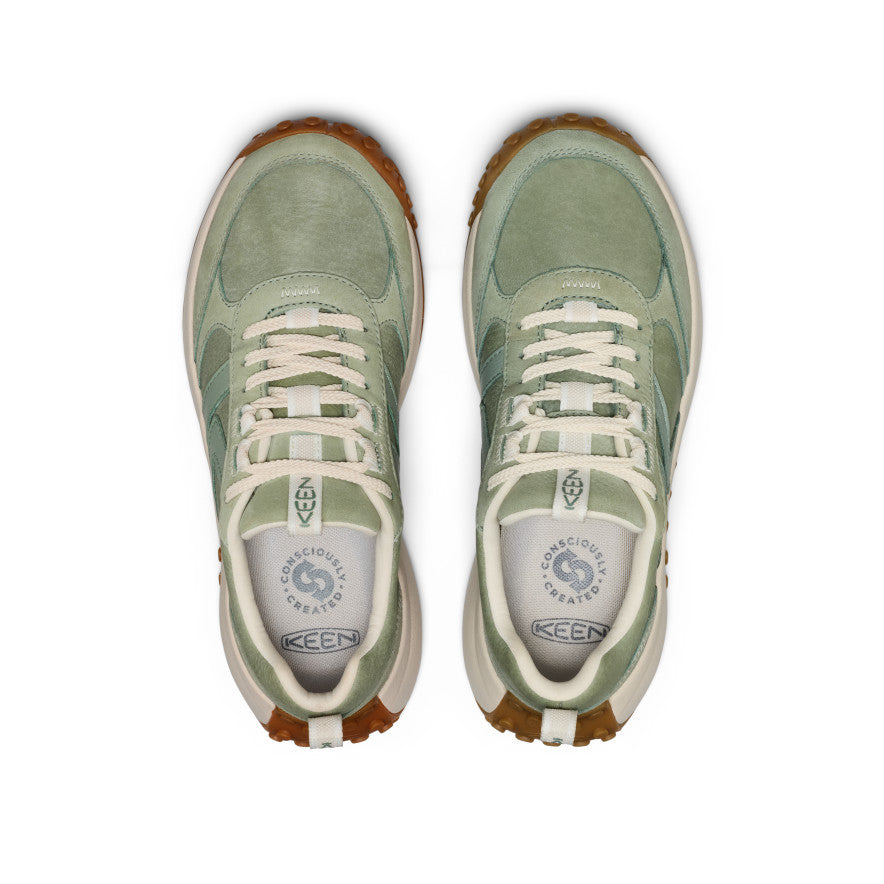 Keen US | Women's KS86 Leather Sneaker Lily Pad/Birch