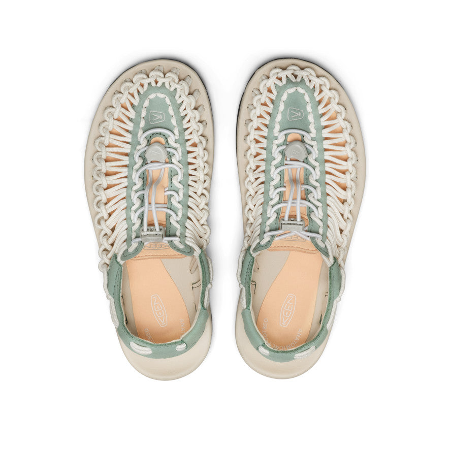 Keen Online | Women's UNEEK Sneaker Lily Pad/Peach Fuzz