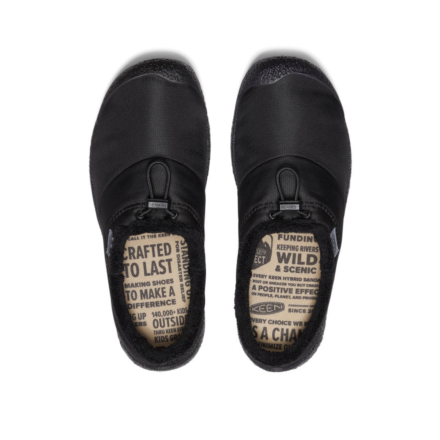 Keen US | Women's Howser III Slide Black Smooth Nylon