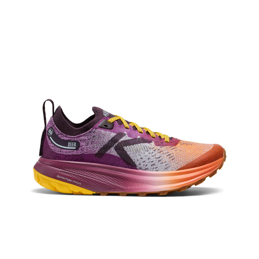 Keen Sale | Women's Seek Trail Running Shoe Willowherb/Orange Peel