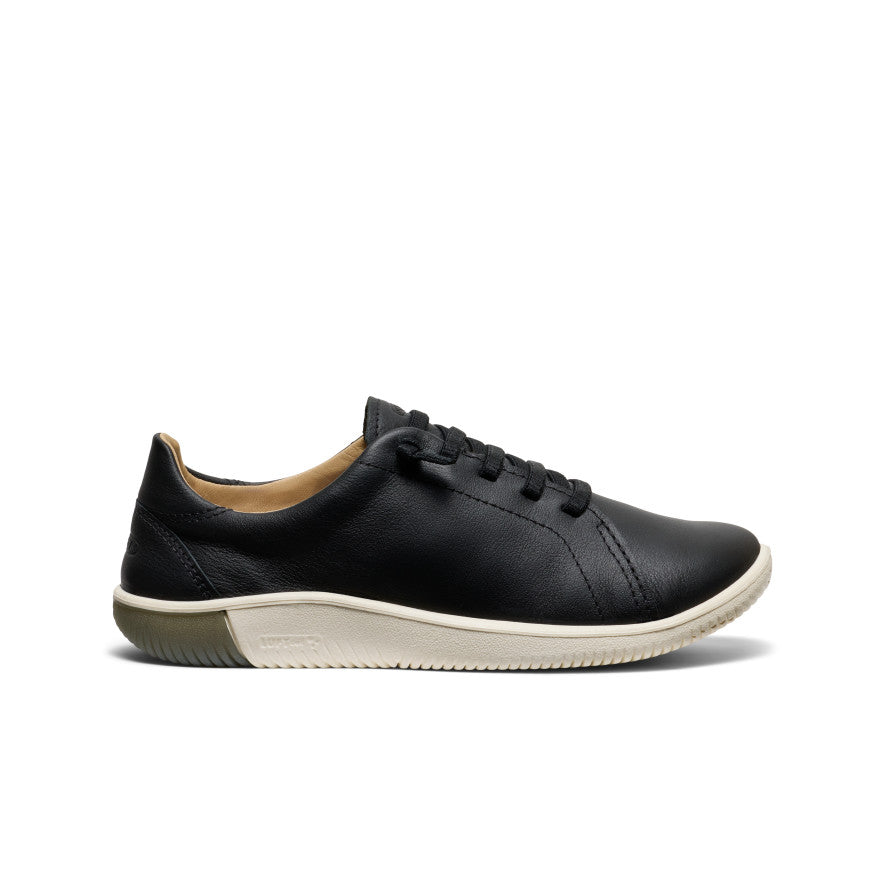 Keen Hot style | Women's KNX Leather Sneaker Black/Star White