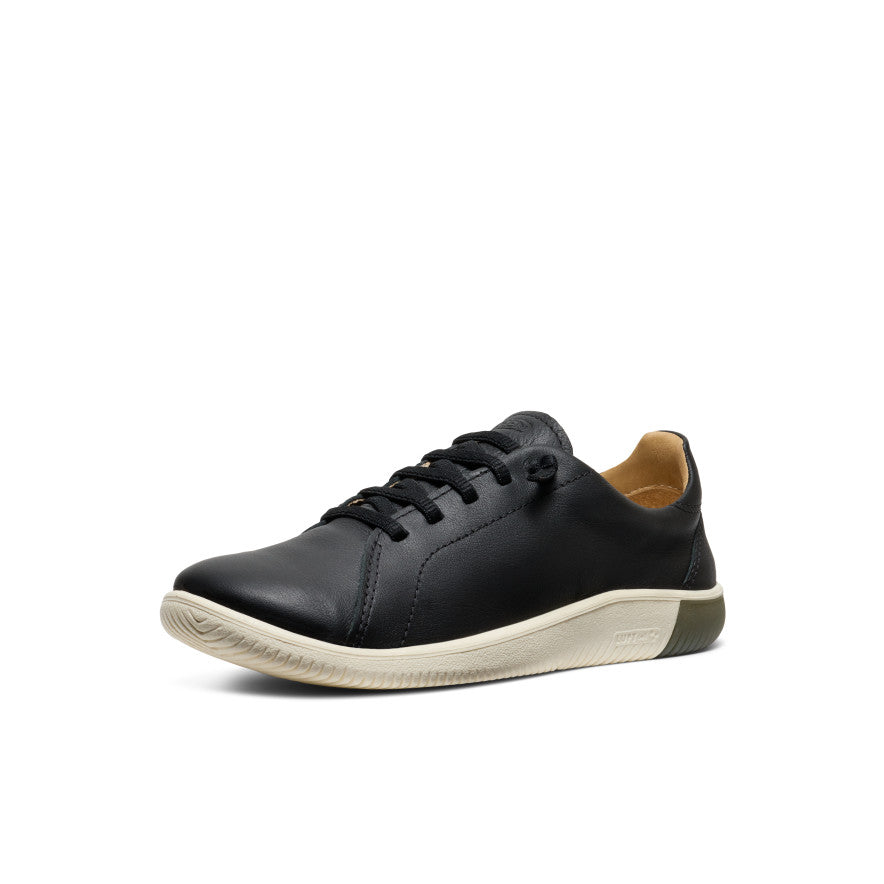 Keen Hot style | Women's KNX Leather Sneaker Black/Star White