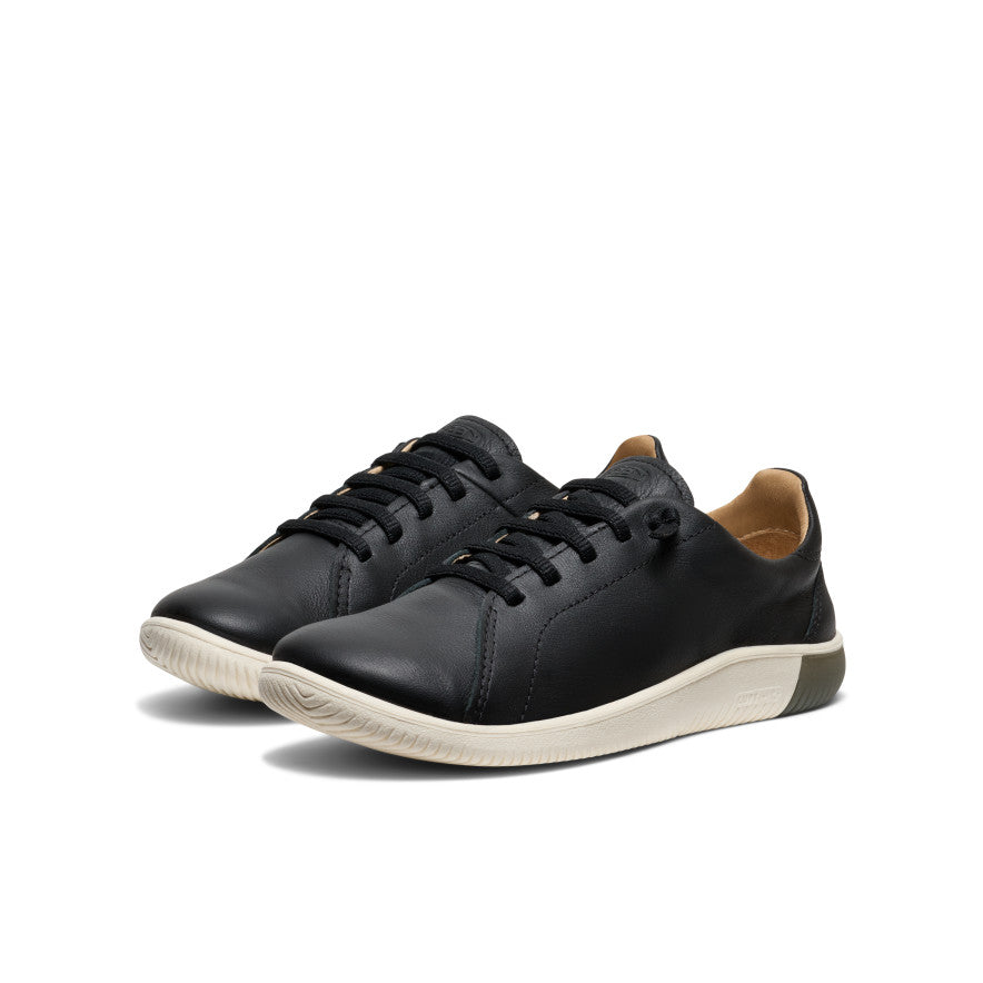 Keen Hot style | Women's KNX Leather Sneaker Black/Star White