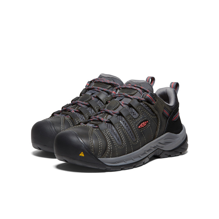 Keen US | Women's Flint II (Steel Toe) Magnet/Rose