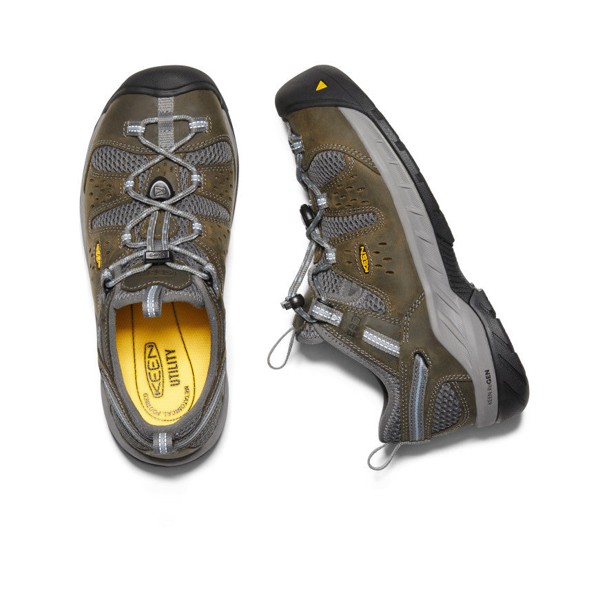 Keen Sale | Women's Atlanta Cool II ESD (Steel Toe) Gargoyle/Blue Fog