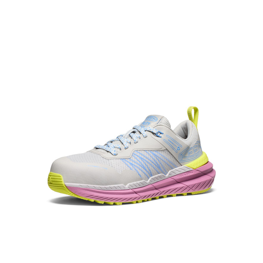 Keen Outlet | Women's Speedworks ESD Work Sneaker (Carbon Toe) Alloy/Moonlight Mauve