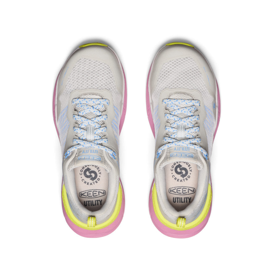 Keen Outlet | Women's Speedworks ESD Work Sneaker (Carbon Toe) Alloy/Moonlight Mauve