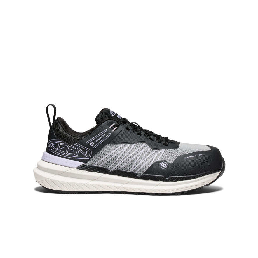 Keen Online | Women's Speedworks Work Sneaker (Carbon Toe) Thistle/Black