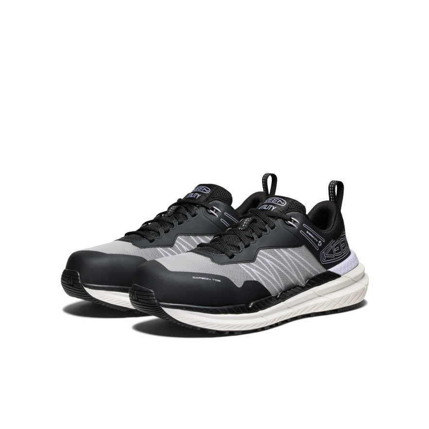 Keen Online | Women's Speedworks Work Sneaker (Carbon Toe) Thistle/Black