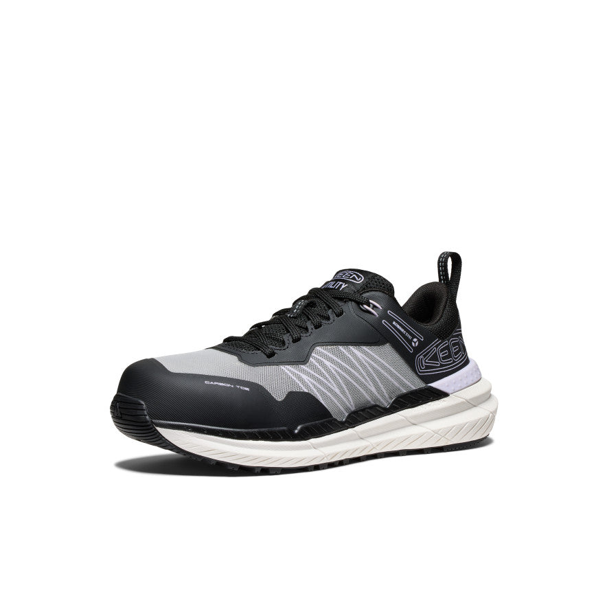 Keen Online | Women's Speedworks Work Sneaker (Carbon Toe) Thistle/Black