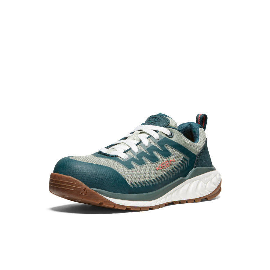 Keen Near Me | Women's Arvada Work Sneaker (Carbon Toe) Sea Moss/Desert Sage