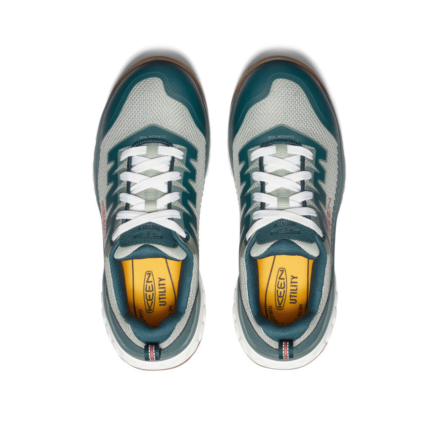 Keen Near Me | Women's Arvada Work Sneaker (Carbon Toe) Sea Moss/Desert Sage