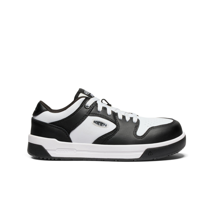 Keen Online | Women's Overton Work Shoe (Carbon Toe) Star White/Black