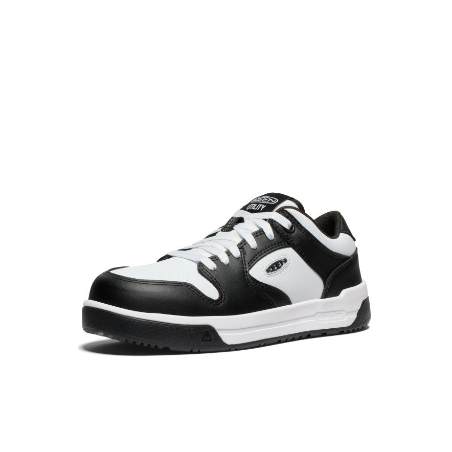 Keen Online | Women's Overton Work Shoe (Carbon Toe) Star White/Black