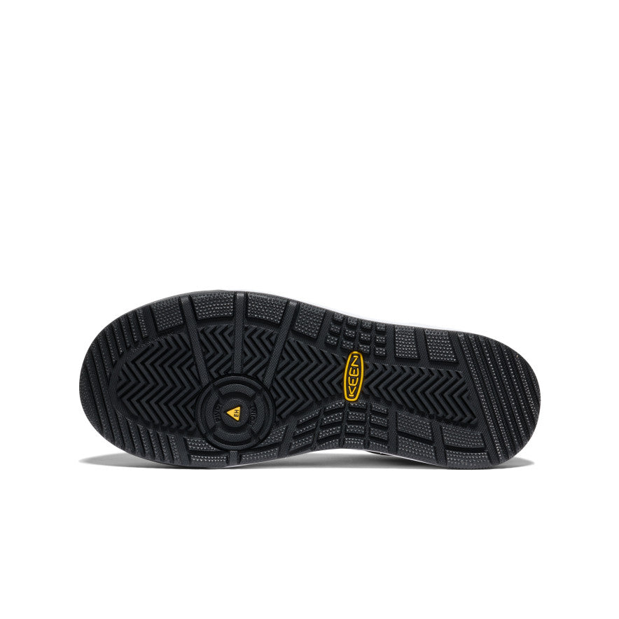 Keen Online | Women's Overton Work Shoe (Carbon Toe) Star White/Black