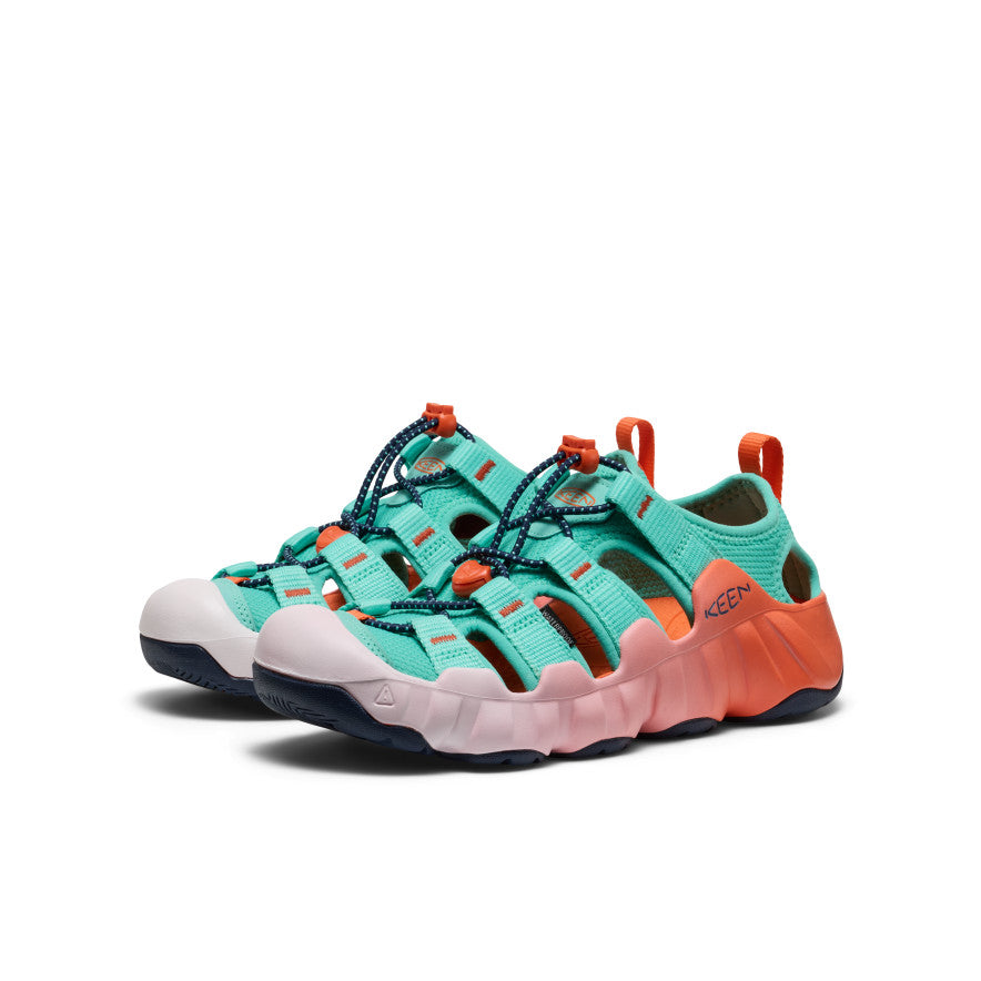 Keen | Women's Hyperport H2 Sandal Pool Blue/Nasturtium