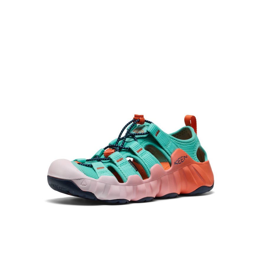 Keen | Women's Hyperport H2 Sandal Pool Blue/Nasturtium