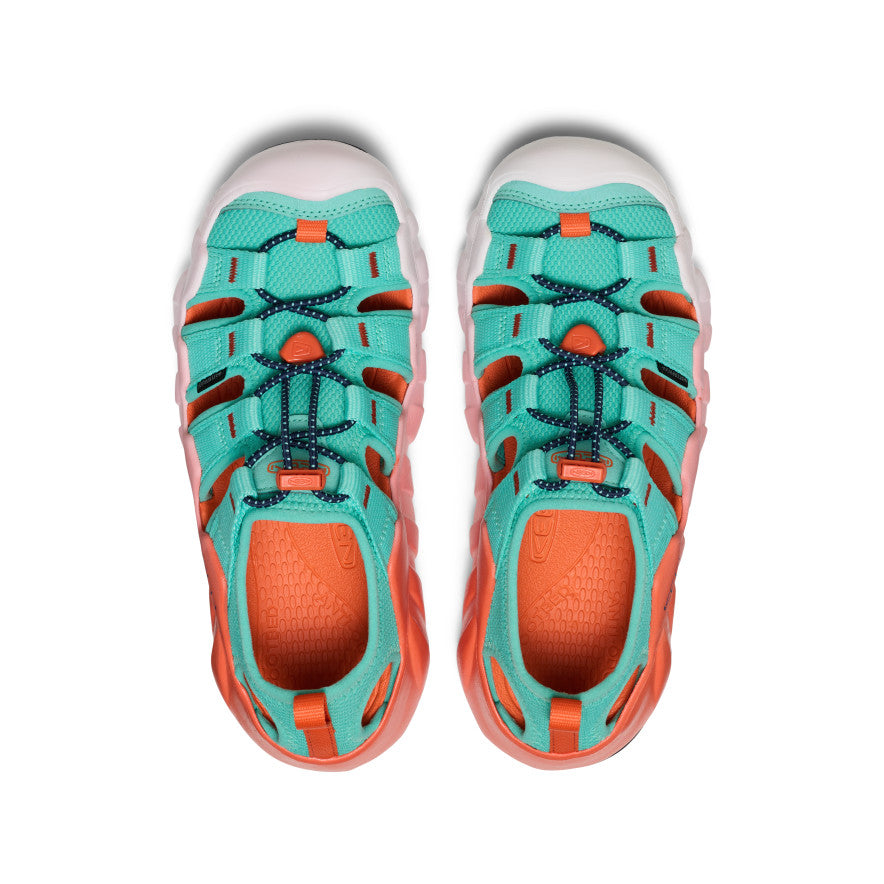 Keen | Women's Hyperport H2 Sandal Pool Blue/Nasturtium