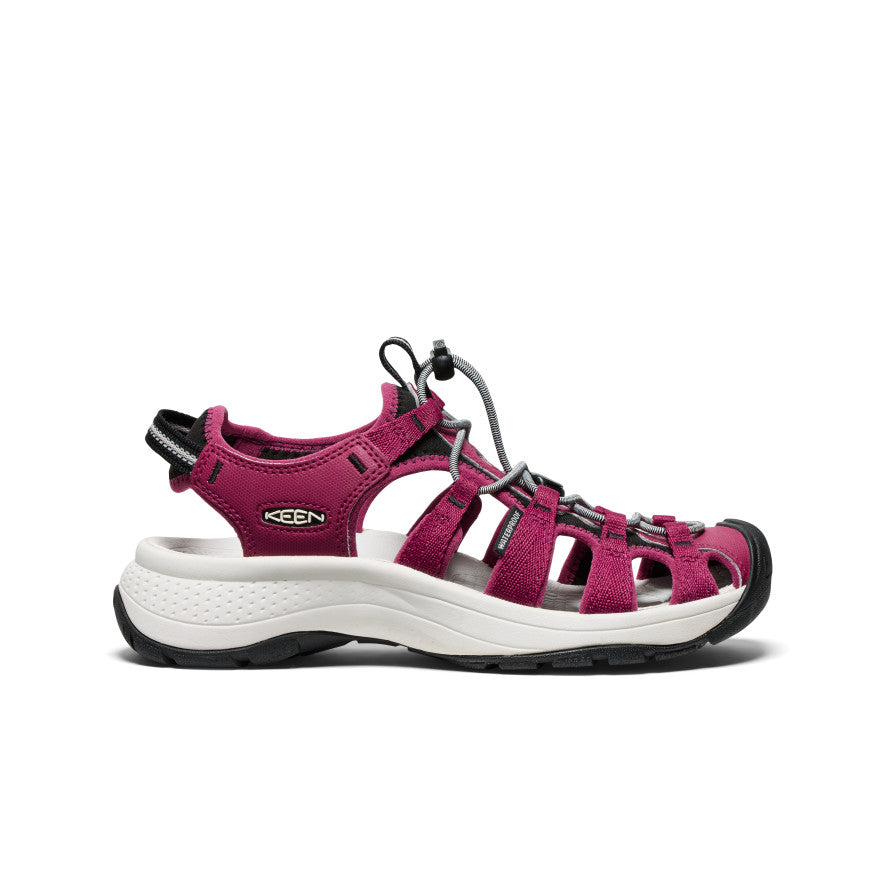 Keen Hot style | Women's Astoria West Sandal Beaujolais/Star White