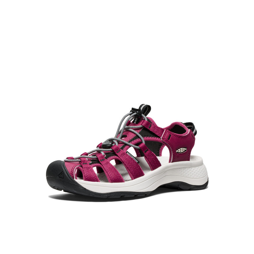 Keen Hot style | Women's Astoria West Sandal Beaujolais/Star White