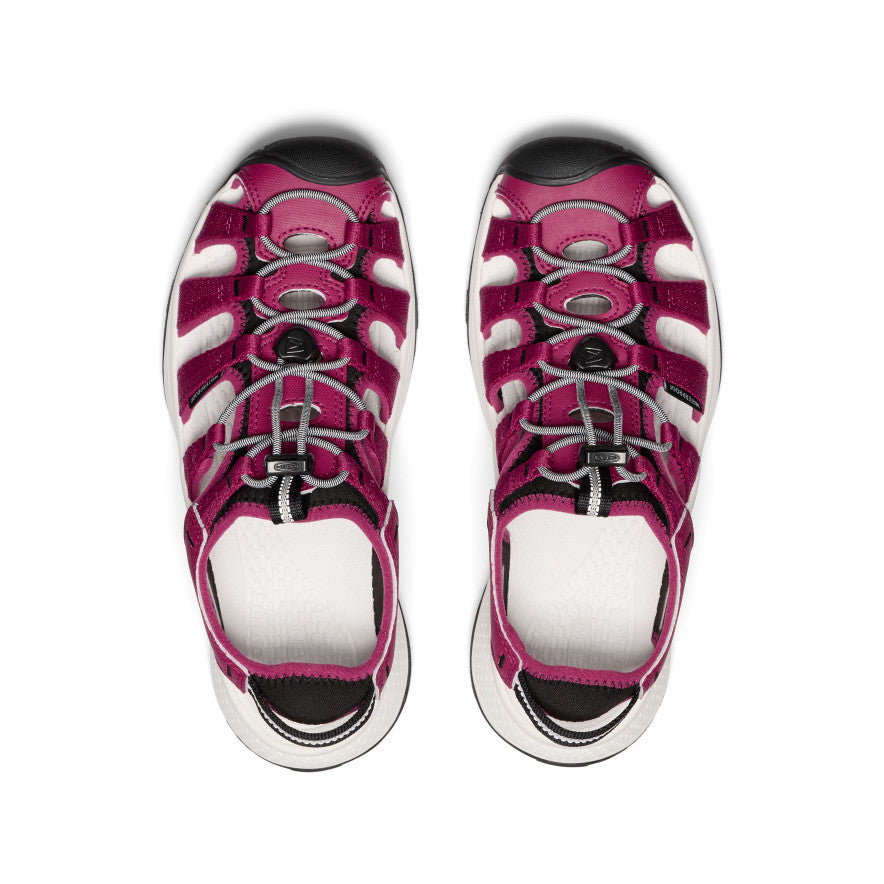 Keen Hot style | Women's Astoria West Sandal Beaujolais/Star White