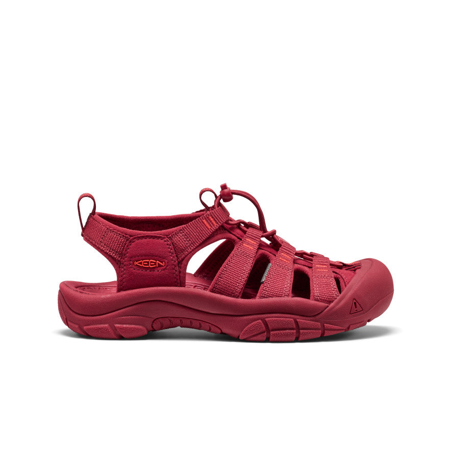 Keen New | Women's Newport H2 Monochrome/Garnet