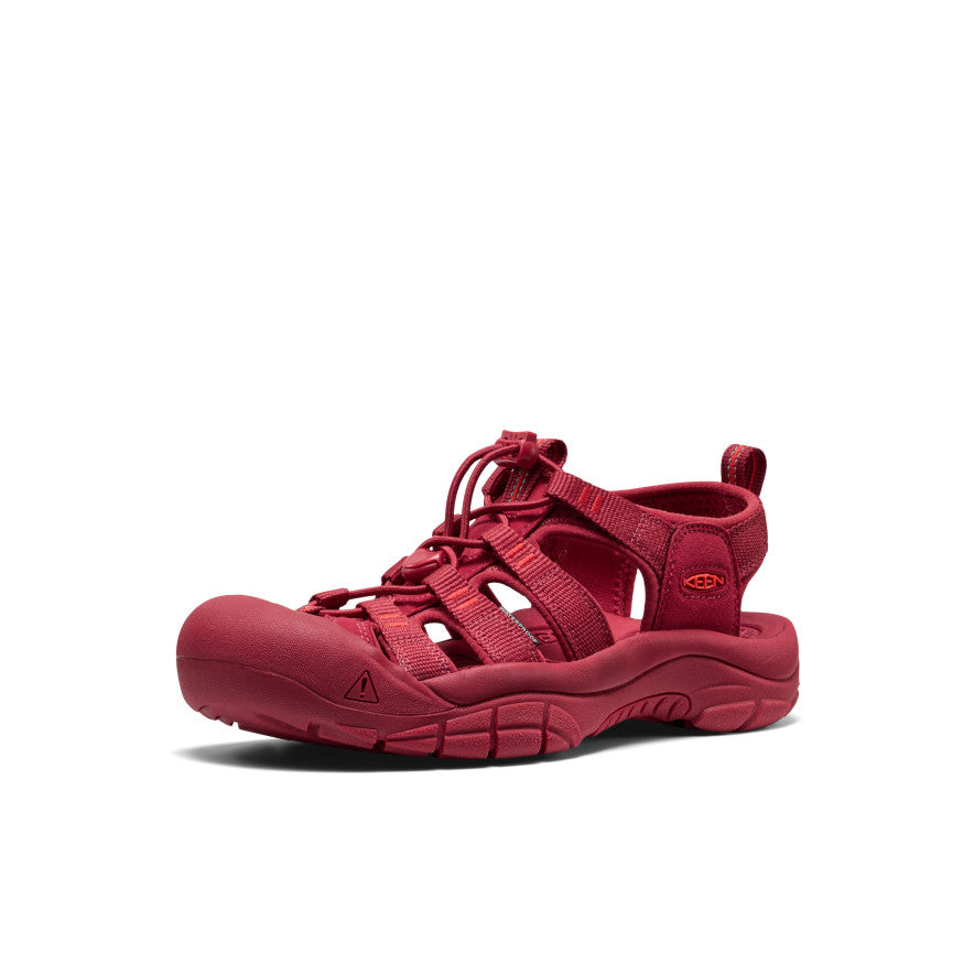 Keen New | Women's Newport H2 Monochrome/Garnet
