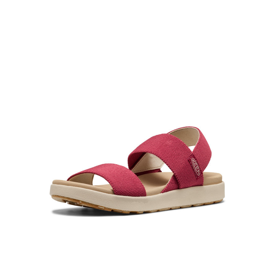 Keen New | Women's Elle Backstrap Sandal Garnet/Birch
