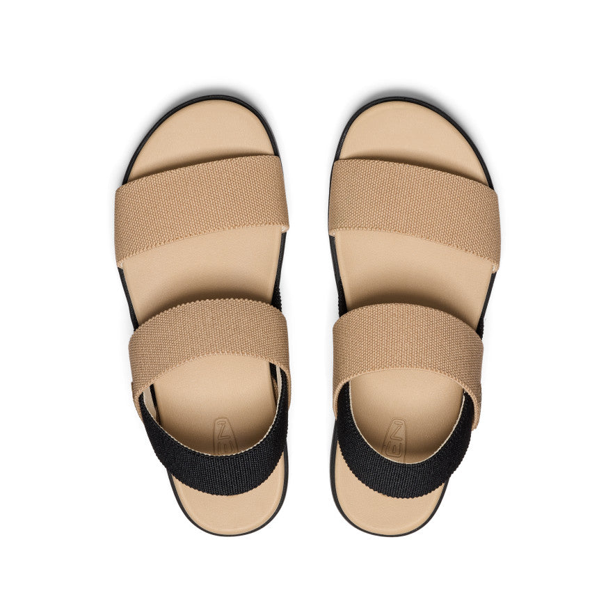 Keen US | Women's Elle Backstrap Sandal Cornstalk/Black