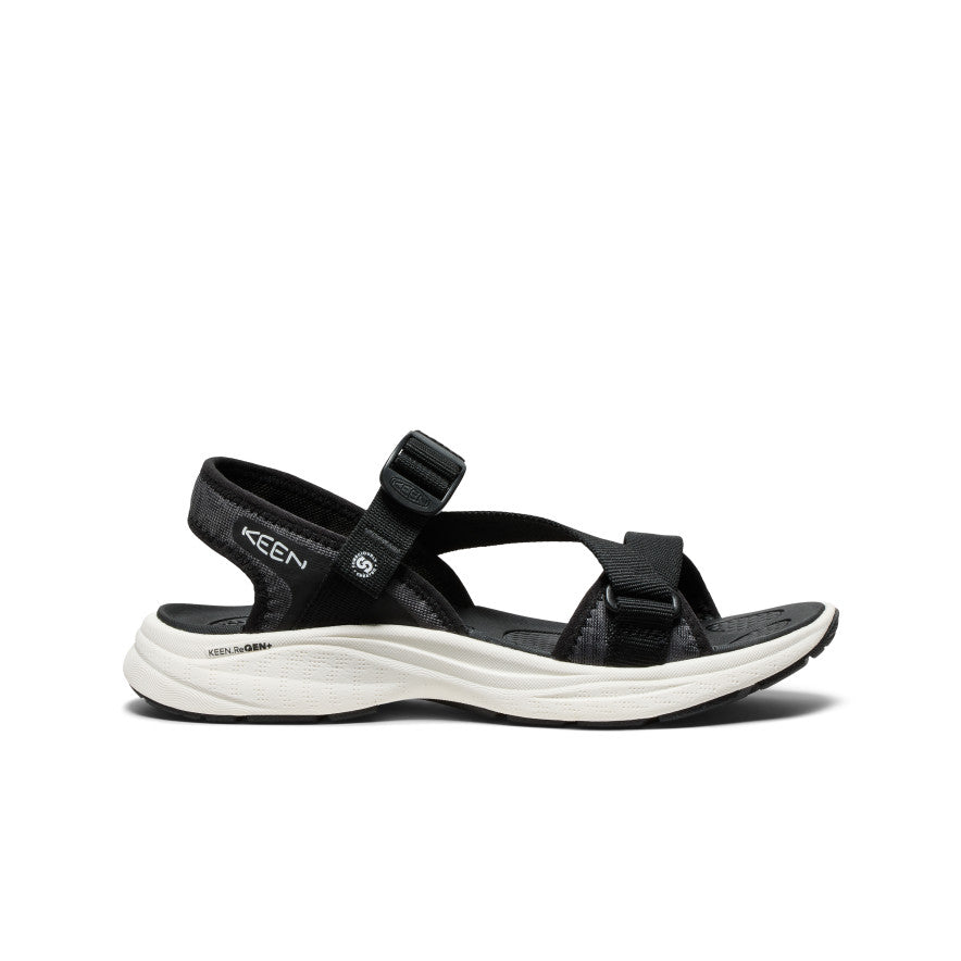 Keen On sale | Women's Leiki Open-Toe Sandal Black/Star White