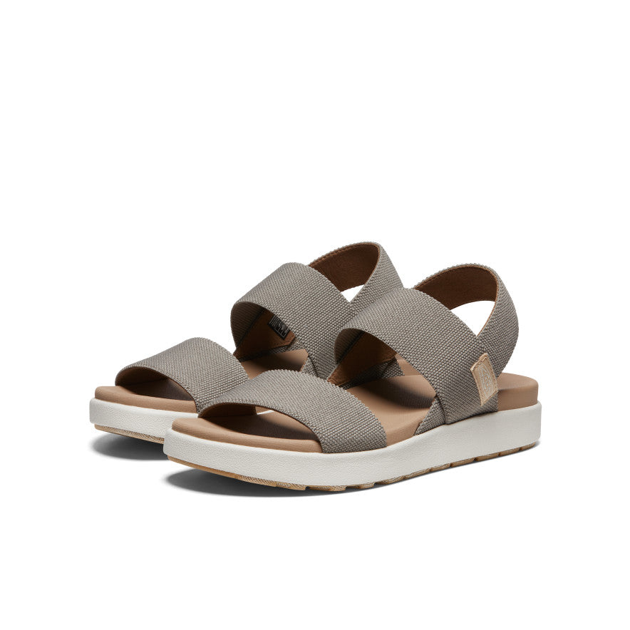 Keen Hot style | Women's Elle Backstrap Sandal Wide Brindle/Birch
