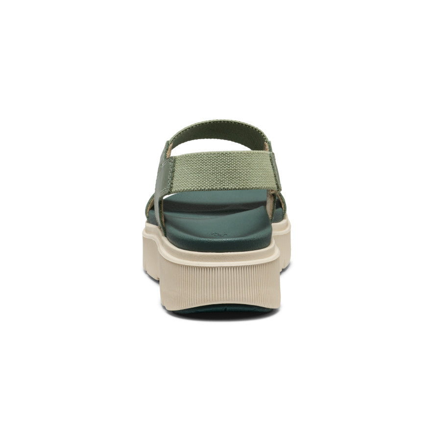 Keen | Women's Elle Mila Backstrap Sandal Lily Pad/Dark Forest