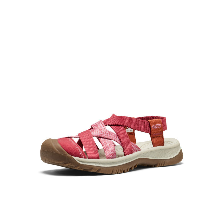 Keen Outlet | Women's Whisper Lattice Sandal Garnet/Burnt Brick