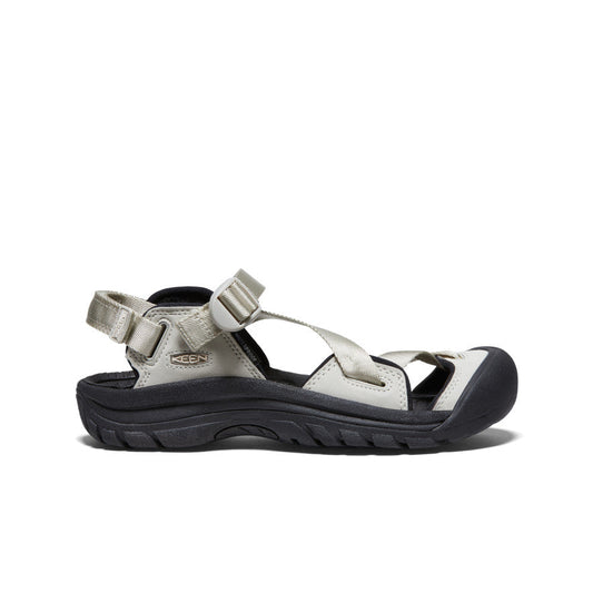 Keen US | Women's Zerraport II Sandal Silver Birch/Black