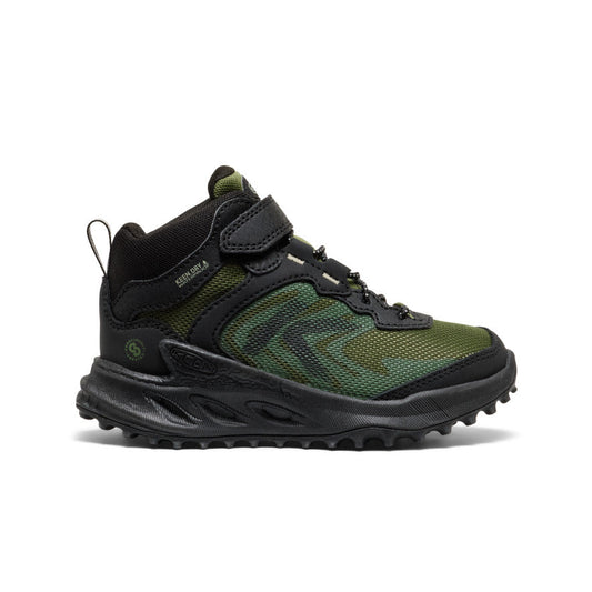 Keen | Little Kids' Zionic Waterproof Hiker Black/Bronze Green
