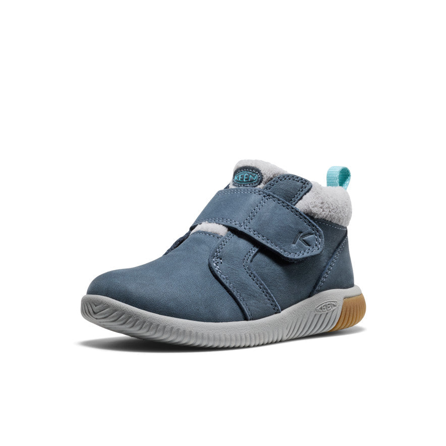 Keen Online | Little Kids' KNX Middie Vintage Indigo/Alloy