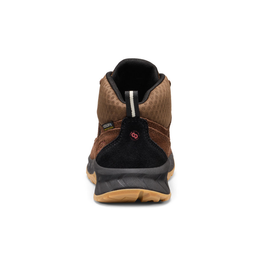 Keen Sale | Big Kids' Hightrail Waterproof Hiking Boot Dark Earth/Garnet