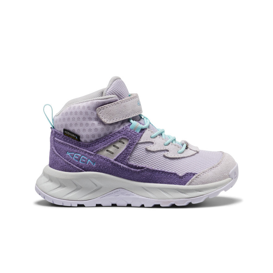 Keen New | Little Kids' Hightrail Waterproof Hiking Boot Purple Haze/Thistle