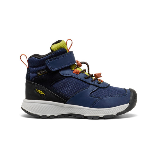 Keen US | Little Kids' Skua Waterproof Boot Naval Academy/Rogue Green