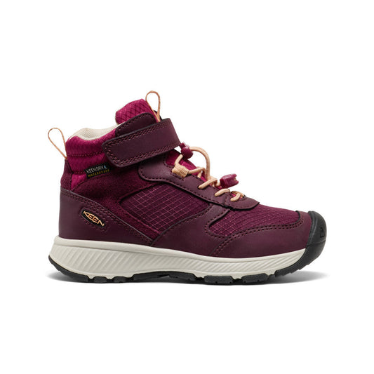 Keen Near Me | Little Kids' Skua Waterproof Boot Fig/Peach Fuzz