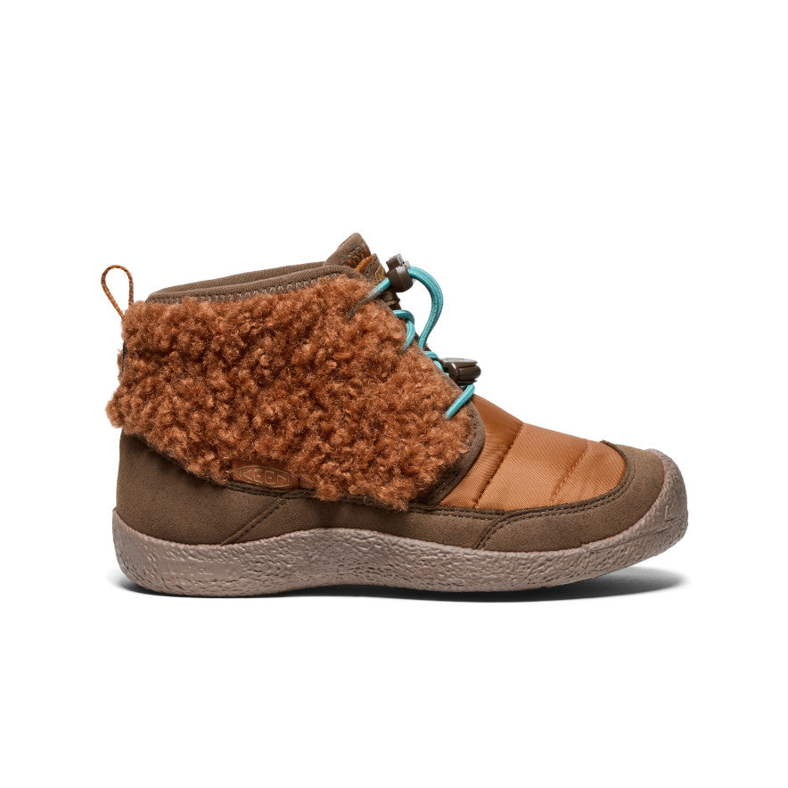 Keen | Big Kids' Howser II Waterproof Chukka Roasted Pecan/Dark Earth