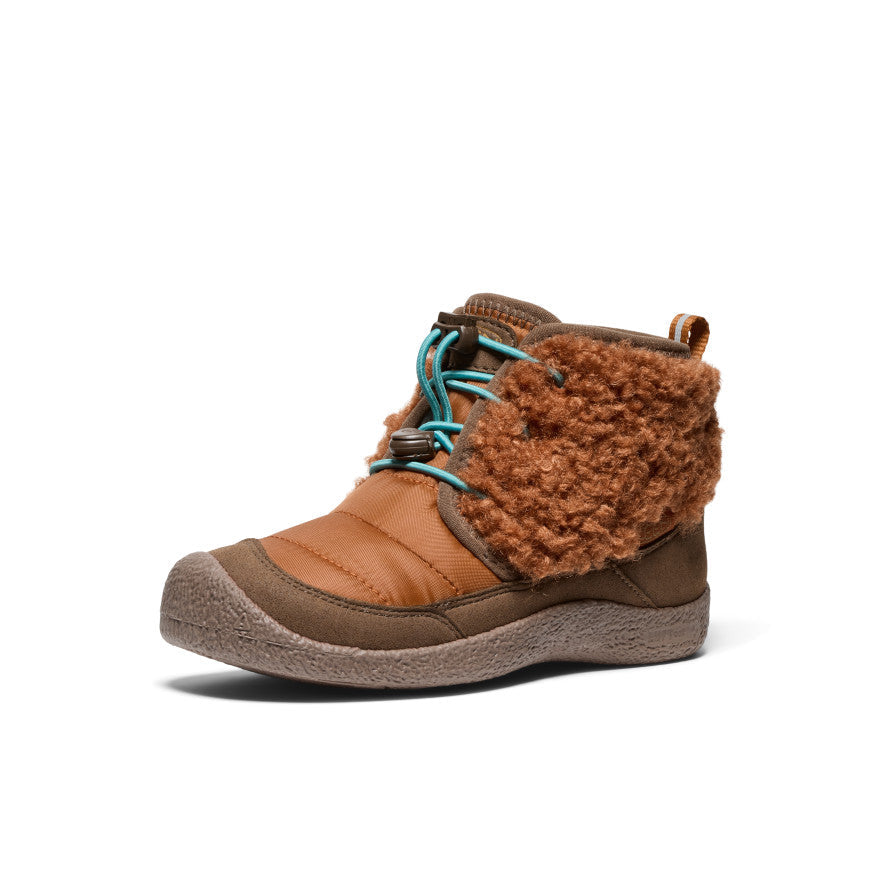 Keen | Big Kids' Howser II Waterproof Chukka Roasted Pecan/Dark Earth