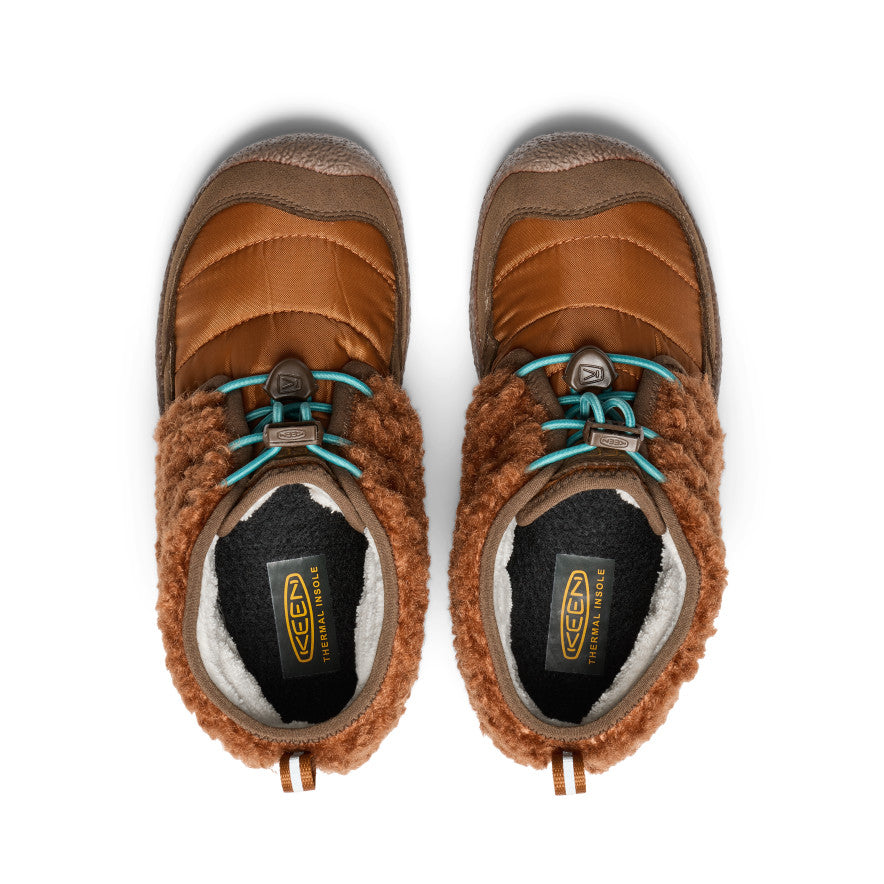 Keen | Big Kids' Howser II Waterproof Chukka Roasted Pecan/Dark Earth