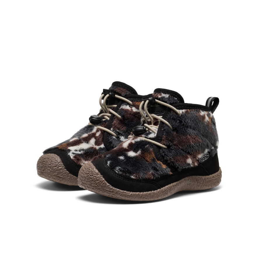 Keen Outlet | Little Kids' Howser II Waterproof Chukka Black/Star White