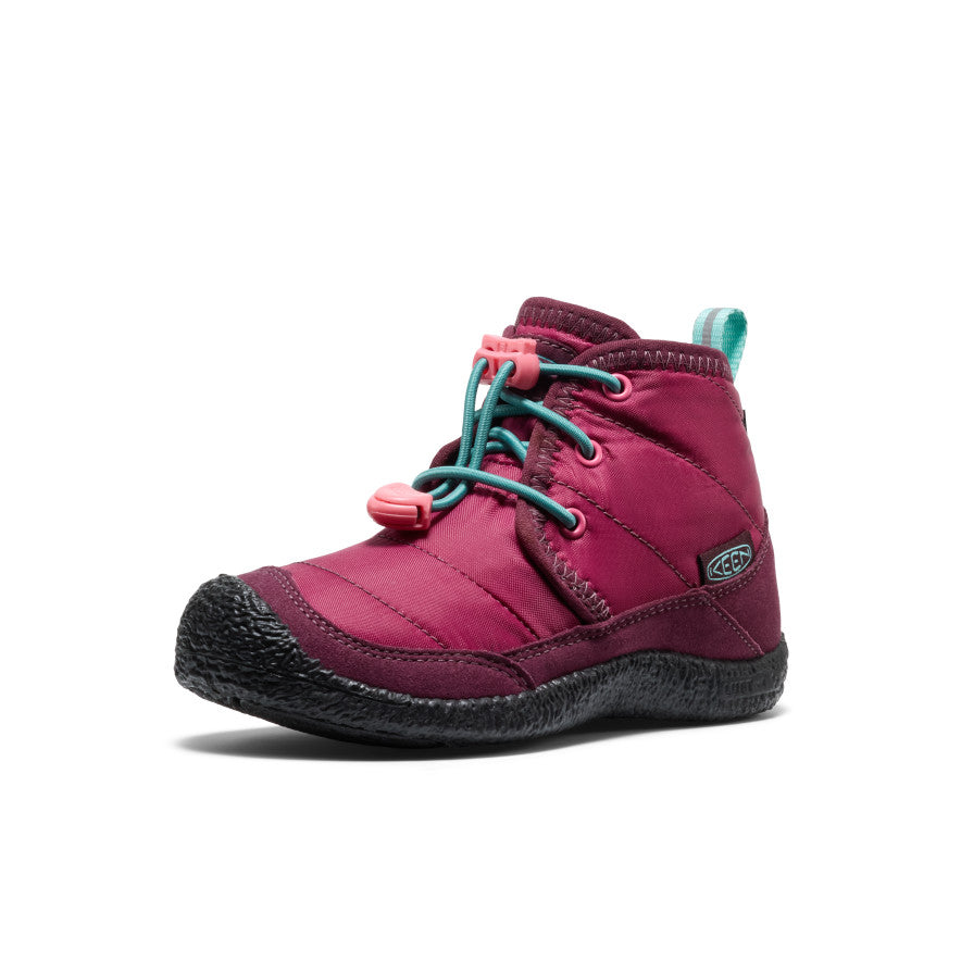 Keen Hot style | Little Kids' Howser II Waterproof Chukka Beaujolais/Pool Blue