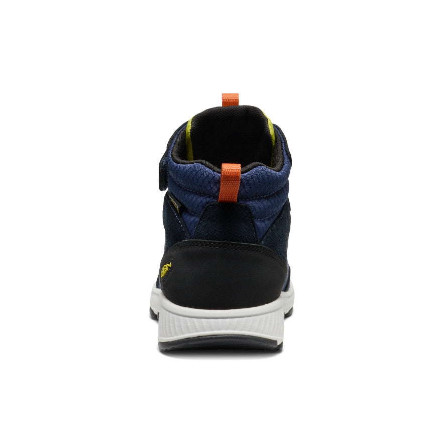Keen US | Big Kids' Skua Waterproof Boot Naval Academy/Rogue Green