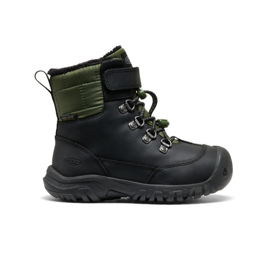 Keen On sale | Little Kids' Kanibou Waterproof Winter Boot Black/Bronze Green