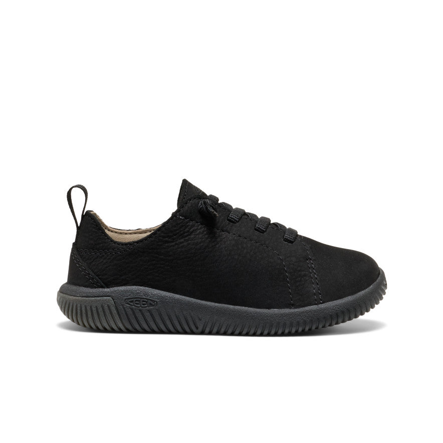 Keen Near Me | Little Kids' KNX Leather Sneaker Triple Black