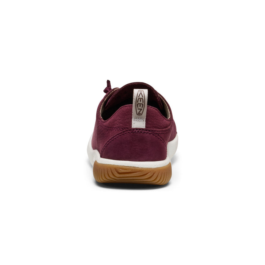 Keen Popular style | Big Kids' KNX Leather Sneaker Fig/Star White